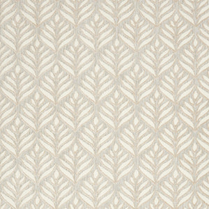 Homeroots 5' X 8' Ivory And Grey Floral Stain Resistant Non Skid Area Rug  Polypropylene 505678