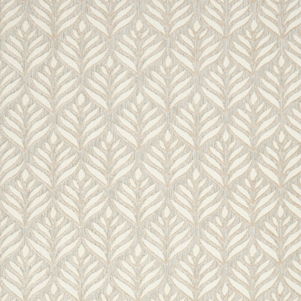 Homeroots 5' X 8' Ivory And Grey Floral Stain Resistant Non Skid Area Rug  Polypropylene 505678