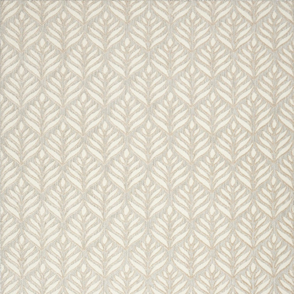 HomeRoots 8' X 11' Ivory and Gray Floral Area Rug - Elegant Indoor/Outdoor Non-Skid Design, Durable & Stylish 505679