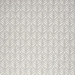 Homeroots 6' X 9' Grey Floral Stain Resistant Non Skid Area Rug  Polypropylene 505680