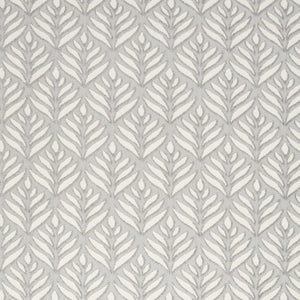 Homeroots 5' X 8' Grey Floral Stain Resistant Non Skid Area Rug  Polypropylene 505683