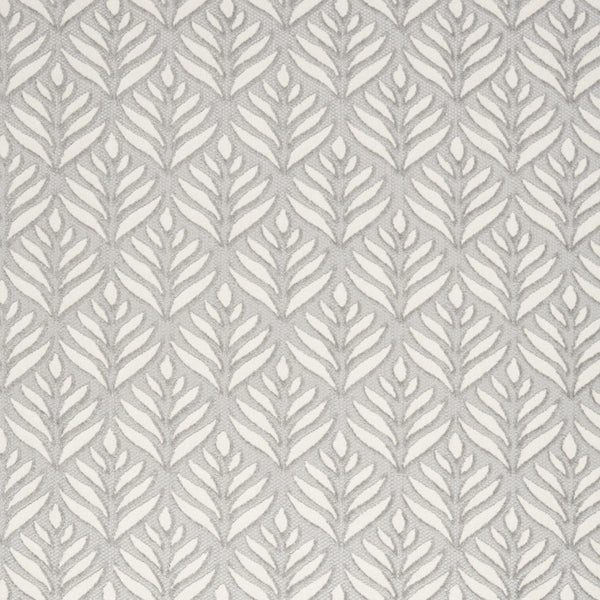 Homeroots 5' X 8' Grey Floral Stain Resistant Non Skid Area Rug  Polypropylene 505683