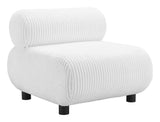 Rahat Accent Chair White 110294 Zuo Modern