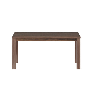 Homeroots 35" Espresso Solid Wood Dining Table   506620