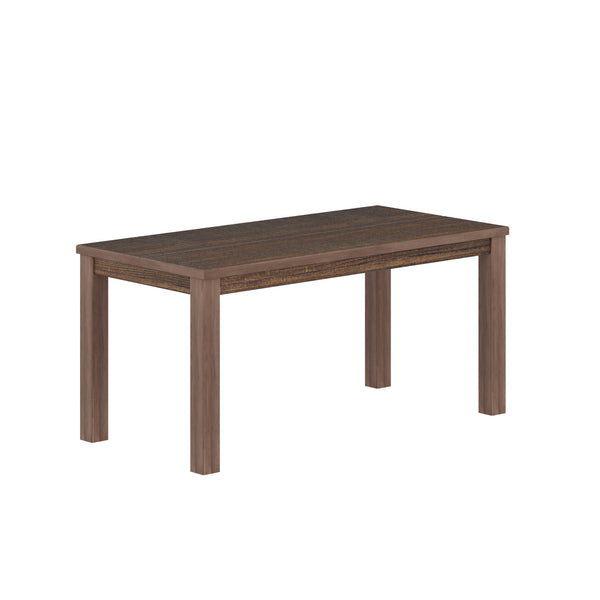 Homeroots 35" Espresso Solid Wood Dining Table   506620