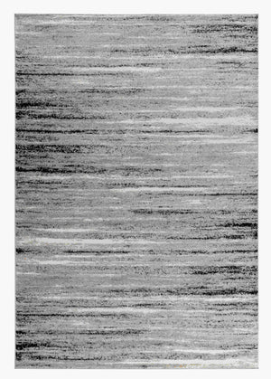 Homeroots 5' X 8' Grey Abstract Area Rug  Polypropylene 506623