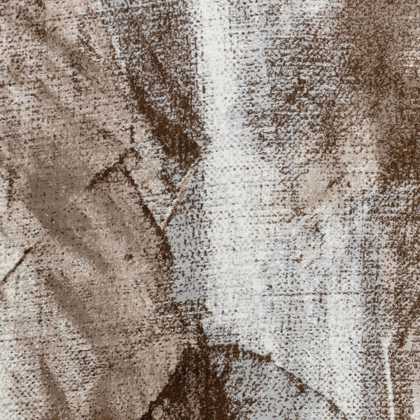 Homeroots 5' X 8' Brown Abstract Area Rug  Polypropylene 506627