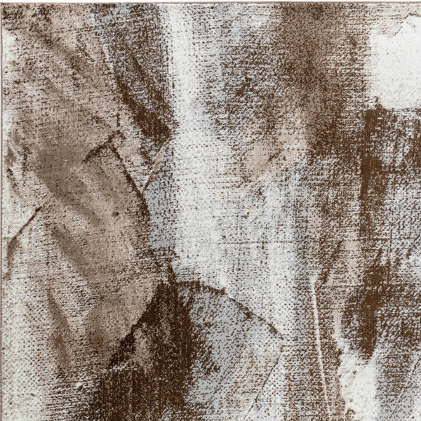 Homeroots 5' X 8' Brown Abstract Area Rug  Polypropylene 506627