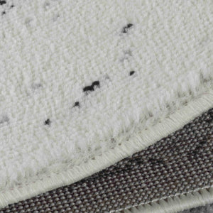 HomeRoots 5' Black Oriental Area Rug – Timeless Elegance with Durable Construction for Any Room in Your Home 5' X 7' 506631