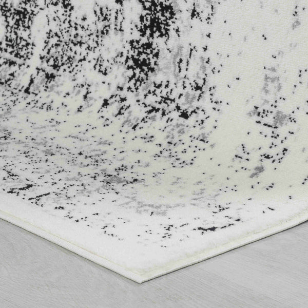 Homeroots 8' X 11' Black Oriental Area Rug  Polypropylene 506633