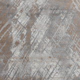 Homeroots 5' X 8' Brown Abstract Area Rug  Polypropylene 506635