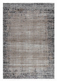 Homeroots 4' X 6' Brown Geometric Area Rug  Polypropylene 506646