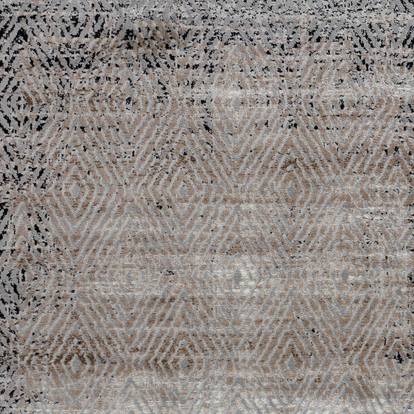 Homeroots 8' X 11' Brown Geometric Area Rug  Polypropylene 506649