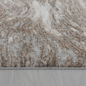 Homeroots 5' X 8' Brown Abstract Area Rug  Polypropylene 506655