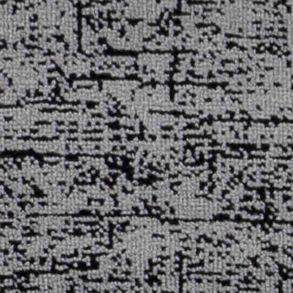 Homeroots 7' X 10' Grey Geometric Area Rug  Polypropylene 506664