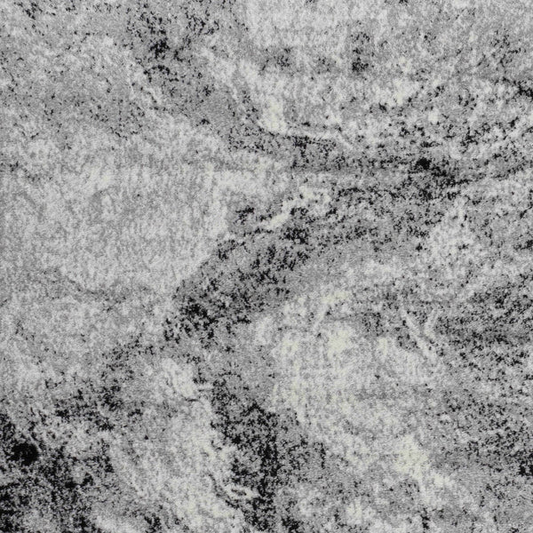 Homeroots 4' X 6' Grey Abstract Area Rug  Polypropylene 506672