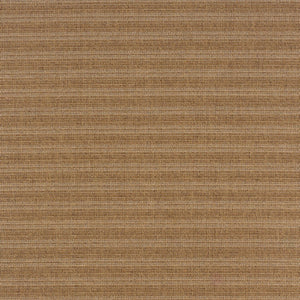 HomeRoots 5' Tan Striped Stain-Resistant Area Rug for Indoor and Outdoor Use - Durable, Stylish, Easy Care 8'6" x 13' 506875