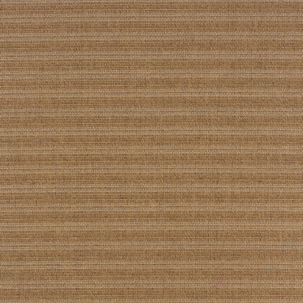 HomeRoots 5' Tan Striped Stain-Resistant Area Rug for Indoor and Outdoor Use - Durable, Stylish, Easy Care 8'6" x 13' 506875