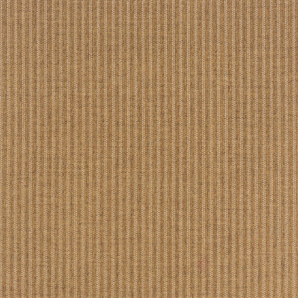 HomeRoots 5' Tan Striped Indoor Outdoor Area Rug - Stain Resistant, Durable, Perfect for Busy Spaces & Patios 6'7" x 9'6" 506906