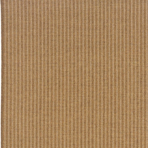 HomeRoots 5' Tan Striped Indoor Outdoor Area Rug - Stain Resistant, Durable, Perfect for Busy Spaces & Patios 7'10" x 10'10" 506907