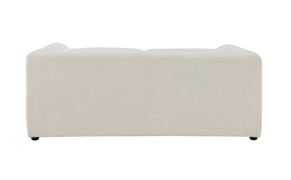 English Elm Jaeda Plush Boucle 3PCS Living Room Set with Linen Upholstery, Wood Frame, Plush Cushions for Comfort Beige 76.4 L x 38.2 W x 28.3 H B2726S00202