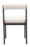 Livorno Dining Chair Ivory 110104 Zuo Modern