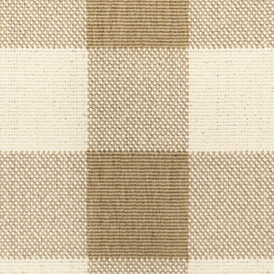 Homeroots 4' Gray And Ivory Geometric Stain-resistant Indoor Outdoor Area Rug For Stylish Living Spaces Tan,Ivory Polypropylene 507016