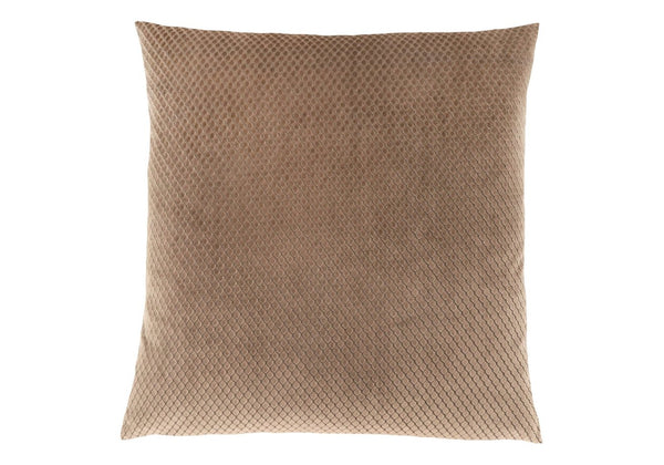 English Elm Pillows, 18X18 Beige Square Throw With Hypoallergenic Insert - Elegant Accent For Sofa & Bedroom B2710P218743-GIGA