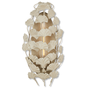 Maidenhair Ivory Wall Sconce