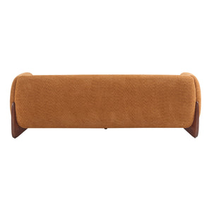 English Elm Christopher Knight Home® - 82Inches Caramel Boucle Sherpa Sofa - Plush Comfort, Modern Design, Cozy Living Room Essential N771P205090W_N771P205091W