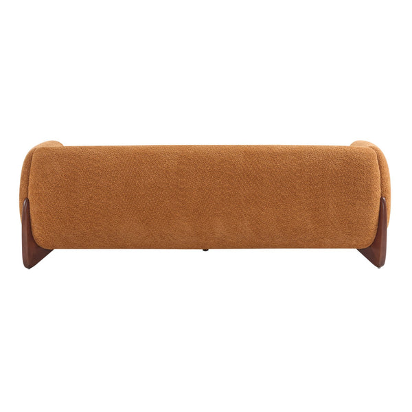 English Elm Christopher Knight Home® - 82Inches Caramel Boucle Sherpa Sofa - Plush Comfort, Modern Design, Cozy Living Room Essential N771P205090W_N771P205091W