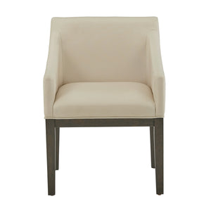 Homelegance Narvik Upholstered Slope Arm Chair Rubberwood Frame Beige Fabric Dining 507GAC2-BL