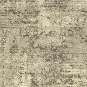 HomeRoots 2' Timeless Grey Ivory Beige Taupe Oriental Runner Rug – Stain Resistant Elegance for Hallways 10' X 13' 508325