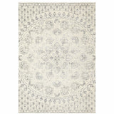 Oversize Medallion Area Rug - Soft Hand, Vintage Style, Perfect for Modern & Traditional Decor