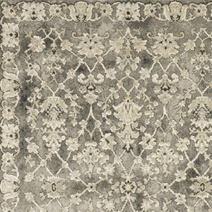 HomeRoots 2' Elegant Grey Beige Tan Brown Oriental Runner Rug - Durable Stain Resistant for High Traffic Areas 10' X 13' 508840