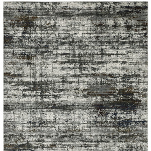 HomeRoots 2' Abstract Multi-Color Power Loom Runner Rug - Stain Resistant, Stylish, Durable for High-Traffic Areas 10' X 13' 508903