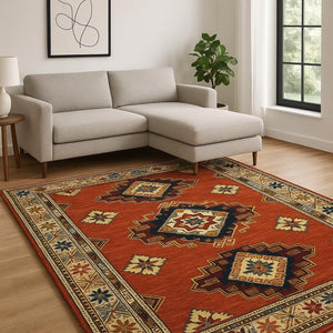 HomeRoots 2' Elegant Oriental Runner Rug with Fringe - Stain Resistant, Durable, and Colorfast for Busy Homes 10' X 13' 509260