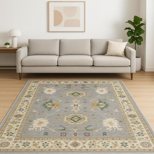 HomeRoots 2' Elegant Oriental Power Loom Runner Rug - Stain Resistant, Multi-Color, Fringed, Durable Design 10' X 13' 509295