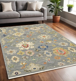 HomeRoots 2' Elegant Oriental Runner Rug with Vibrant Colors, Stain Resistance, and Classic Fringe Tassels 5' X 8' 509320