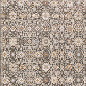 HomeRoots 2' Elegant Oriental Power Loom Runner Rug - Stain-Resistant, Stylish Fringe for High-Traffic Areas 10' X 13' 509441