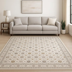 HomeRoots 2' Elegant Oriental Power Loom Runner Rug - Stain-Resistant, Stylish Fringe for High-Traffic Areas 8' X 11' 509447