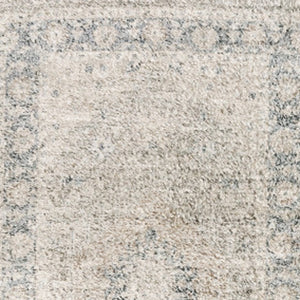 Homeroots 8' Beige And Ivory Oriental Hand Loomed Runner Rug With Fringe  Polyester 509470
