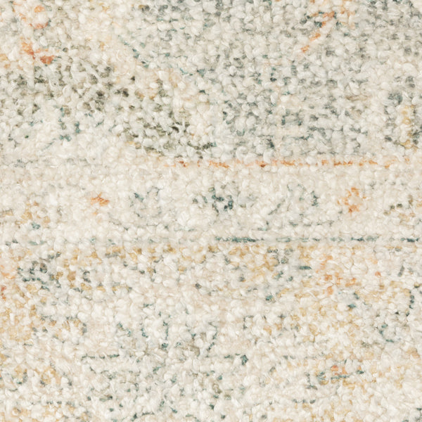 Homeroots 8' Beige Black And Orange Oriental Hand Loomed Runner Rug With Fringe  Polyester 509478