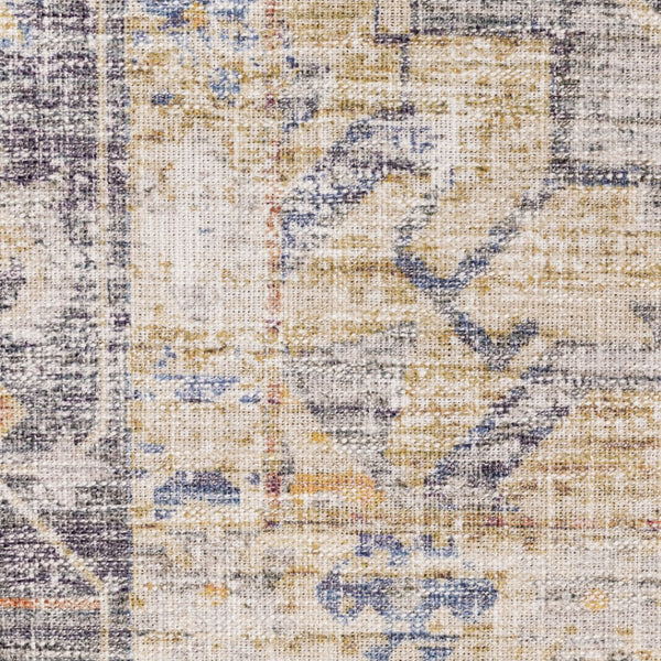 HomeRoots 5' Vibrant Oriental Power Loom Area Rug - Stain-Resistant, Durable, Stylish Design for Any Room 8' X 10' 509519