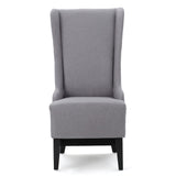 Christopher Knight Home® - Noble House - Callie Light Grey Fabric Dining Chair