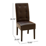 Christopher Knight Home® - Noble House - - Haynes Kd Dining Chair V2 2 Piece S/Set