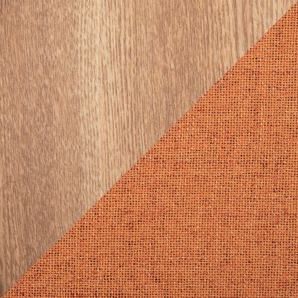 English Elm Tray Contemporary Nesting Ottoman Set with Removable Wood Serving Tray, Space-Saving Dual Seating Blue B202P223748