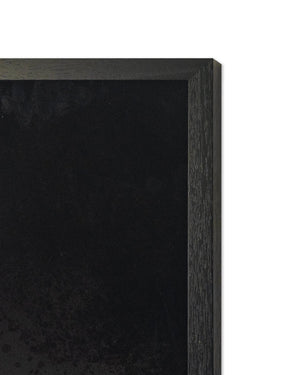 Sunpan BEAUTIFUL MIND Luxe Art Portrait - 40" x 60" Monochrome with Gold Leaf in Sleek Black Frame A0357