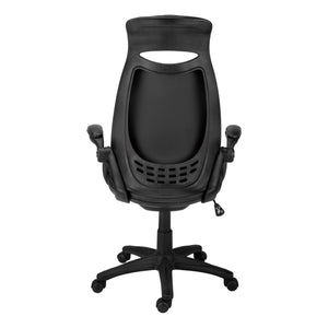 English Elm Office Gaming Chair with Ergonomic High-Back, Thick Padded Seat, Tilt Lock, 360° Swivel Mobility Black 28 L x 13 W x 25 H B2710P219674