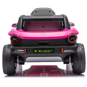 English Elm 12v Licensed Volkswagen Beetle Ride on Car with Remote Control and Suspension for Kids Pink W1578P416240